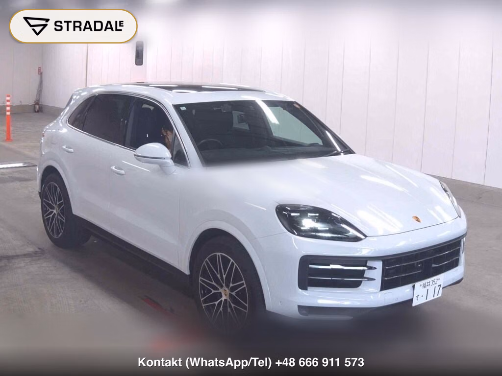 PORSCHE CAYENNE 4WD BASE GRADE 2024, aukcja z Japonii, zdjęcie 1