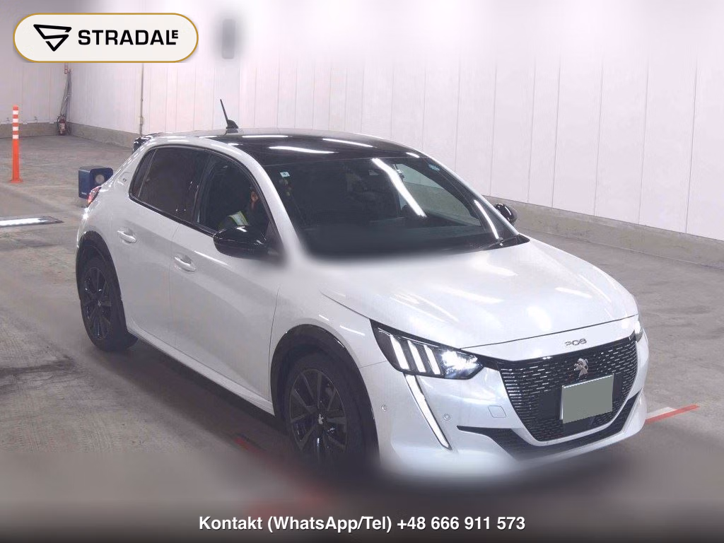 PEUGEOT 208 5D GT 2022, aukcja z Japonii, zdjęcie 1