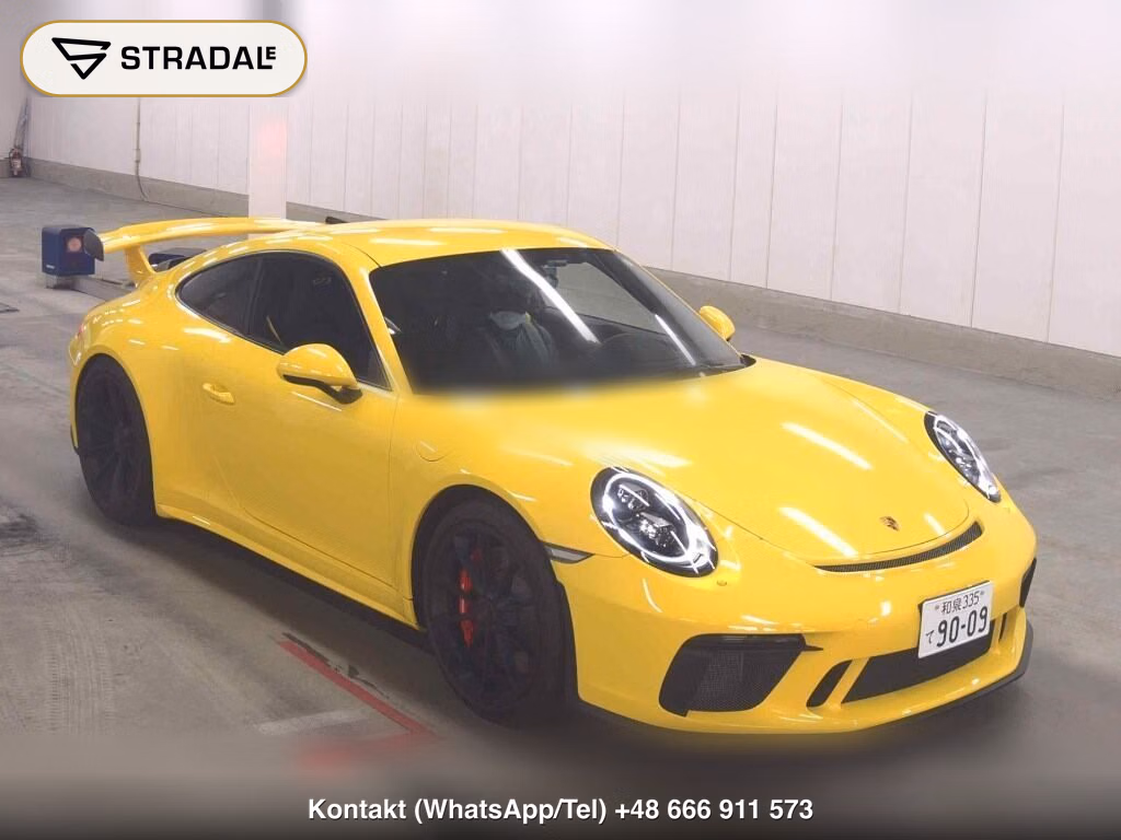 PORSCHE 911 CP 911GT3 2019, aukcja z Japonii, zdjęcie 1