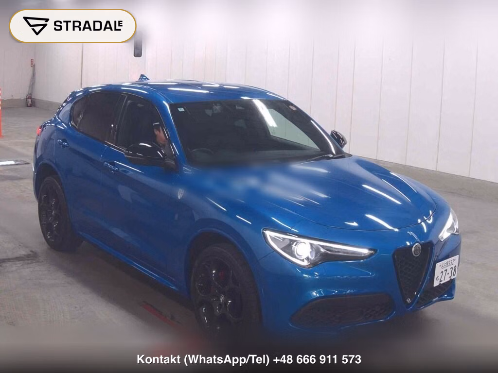 ALFA ROMEO STELVIO 4WD 2.2 TURBO DIESEL Q4 VELOCE 2022, aukcja z Japonii, zdjęcie 1