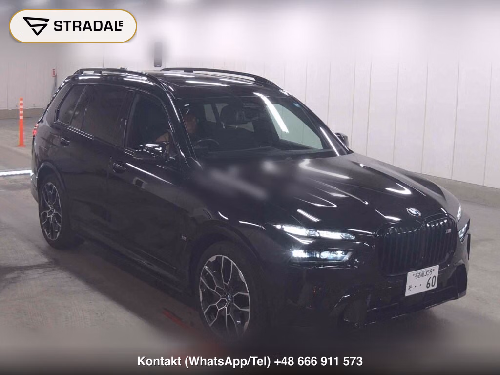 BMW X7 4WD M60I XDRIVE 2024, aukcja z Japonii, zdjęcie 1