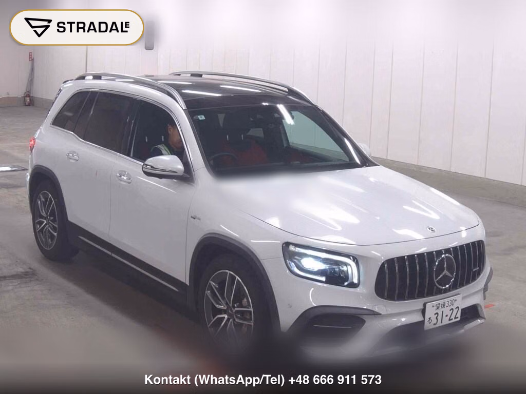 MERCEDES AMG GLB 4WD GLB35 4MATIC 2022, aukcja z Japonii, zdjęcie 1