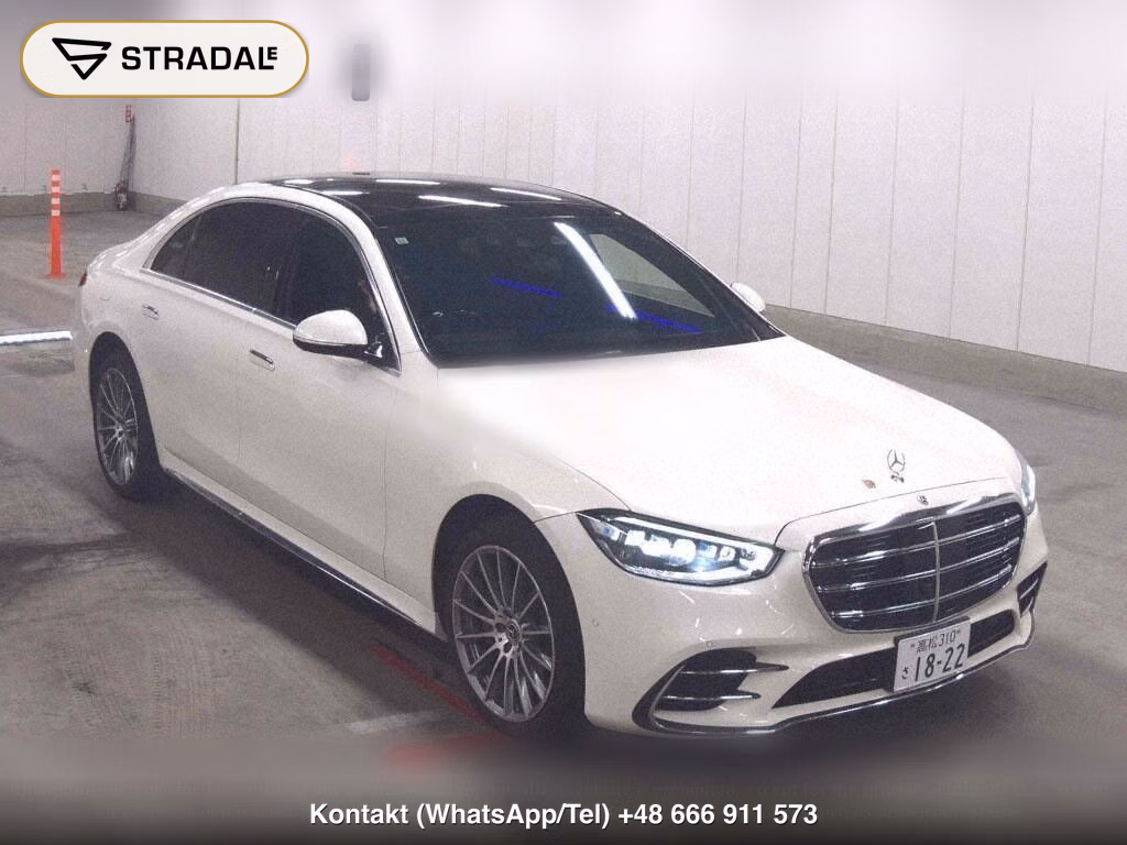 MERCEDES BENZ S-CLASS 4D 4WD S500 4MATIC LONG AMG LINE, miniaturka 2
