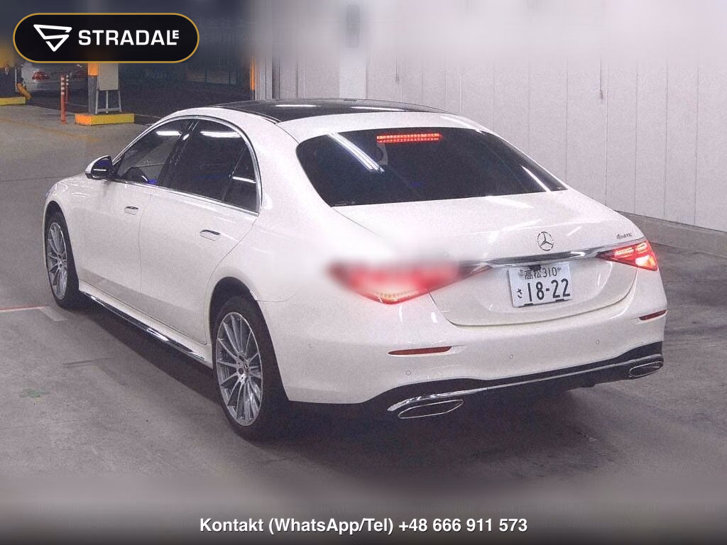 MERCEDES BENZ S-CLASS 4D 4WD S500 4MATIC LONG AMG LINE, miniaturka 3