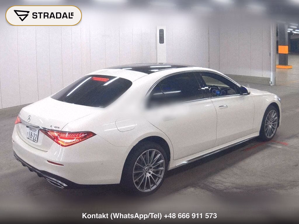 MERCEDES BENZ S-CLASS 4D 4WD S500 4MATIC LONG AMG LINE, miniaturka 6