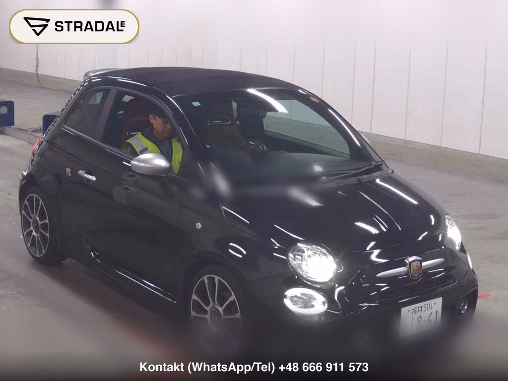 ABARTH 595C TURISMO 2022, aukcja z Japonii, zdjęcie 1