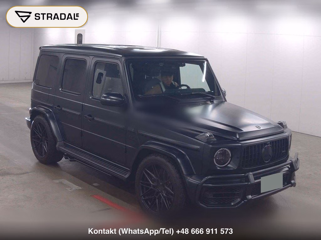 MERCEDES AMG G-CLASS 4WD G63 G MANUFAKTUR PROGRAM 2022, aukcja z Japonii, zdjęcie 1