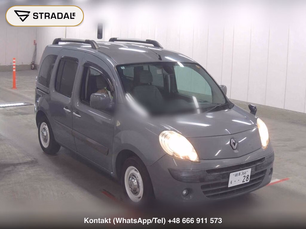 RENAULT KANGOO 1.6 2012, aukcja z Japonii, zdjęcie 1