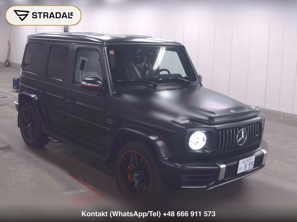 MERCEDES AMG G-CLASS 4WD G63 2022, aukcja z Japonii, zdjęcie 1