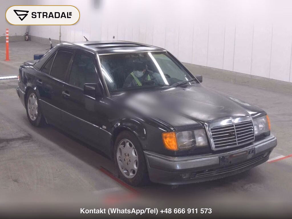 MERCEDES BENZ E-CLASS 4D E500 1992, aukcja z Japonii, zdjęcie 1