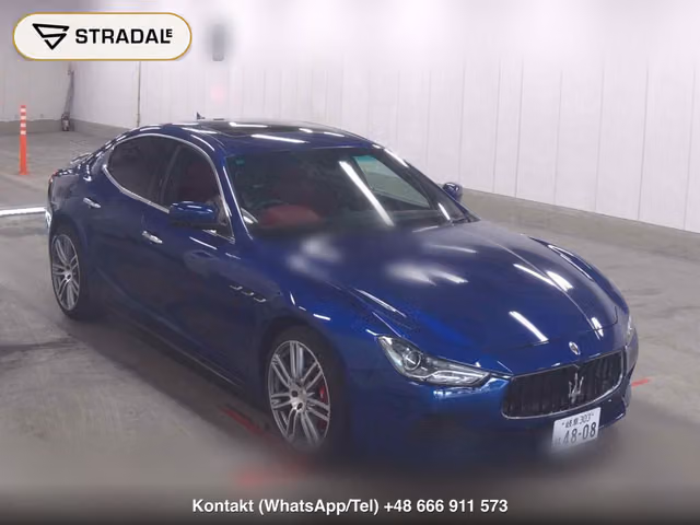 MASERATI GHIBLI 4D S 2015, samochód z aukcji Japonii