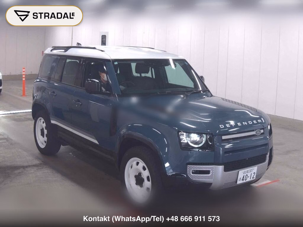 LAND ROVER DEFENDER 5D 4WD 110 COUNTY EXTERIOR PACK CURATED FOR JAP 2024, aukcja z Japonii, zdjęcie 1