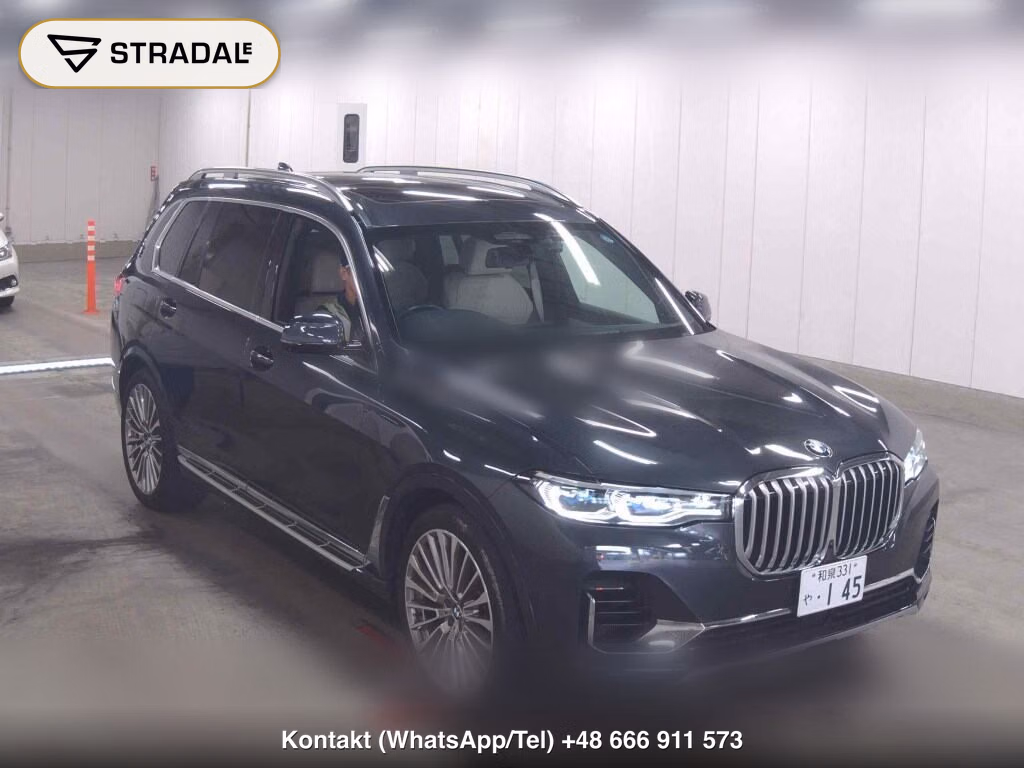 BMW X7 4WD X DRIVE 40D DESIGN PURE EXCELLENCE 2022, aukcja z Japonii, zdjęcie 1