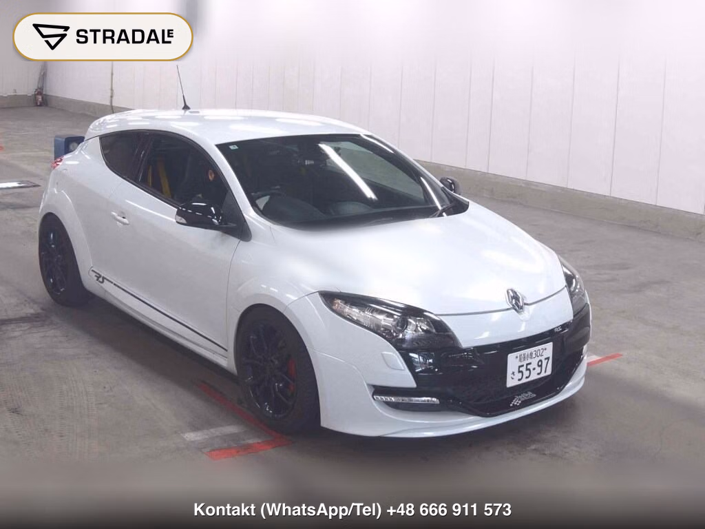 RENAULT MEGANE 3D RENAULT SPORT 2013, aukcja z Japonii, zdjęcie 1