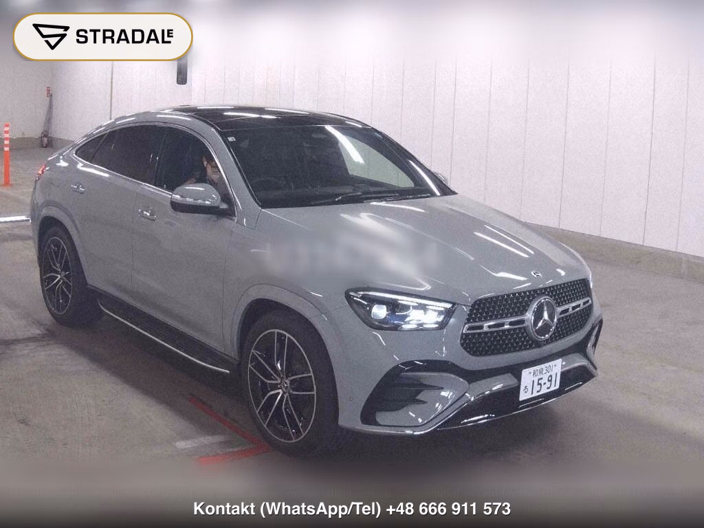 MERCEDES BENZ GLE 4WD GLE450D 4MATIC COUPE SPORTS ISG MODEL, miniaturka 2