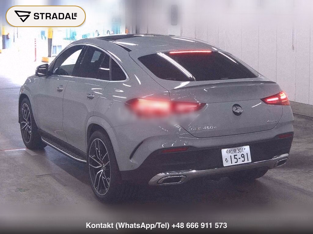 MERCEDES BENZ GLE 4WD GLE450D 4MATIC COUPE SPORTS ISG MODEL, miniaturka 3