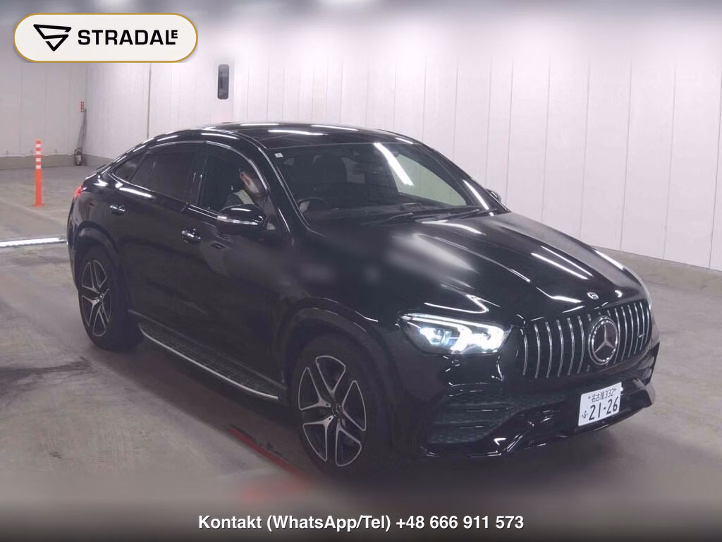 MERCEDES AMG GLE 4WD GLE53 4MATIC+ COUPE ISG MODEL 2021, aukcja z Japonii, zdjęcie 1