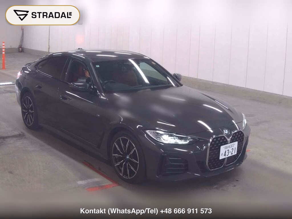 BMW 4 SERIES 5D 420I GRAN COUPE M-SPORT 2022, aukcja z Japonii, zdjęcie 1
