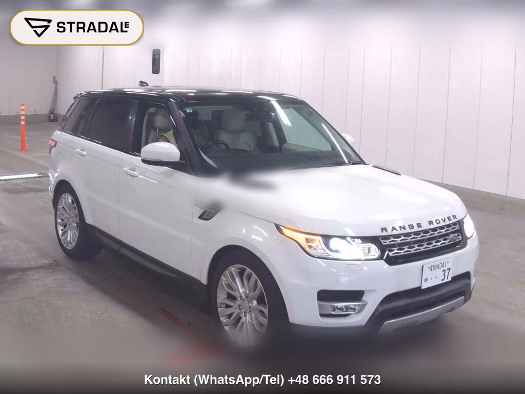 LAND ROVER RANGE ROVER SPORT 4WD HSE 2018, aukcja z Japonii, zdjęcie 1