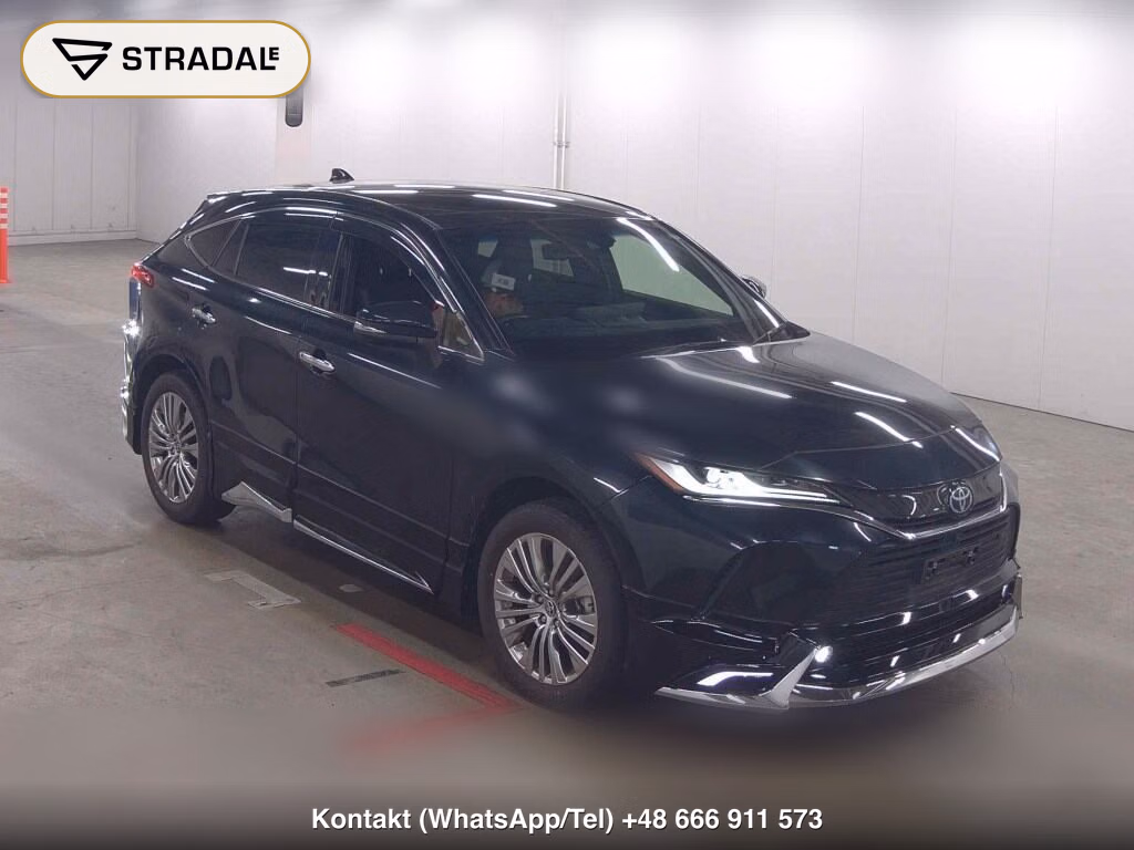 TOYOTA HARRIER HYBRID Z LEATHER PACKAGE 2022, aukcja z Japonii, zdjęcie 1