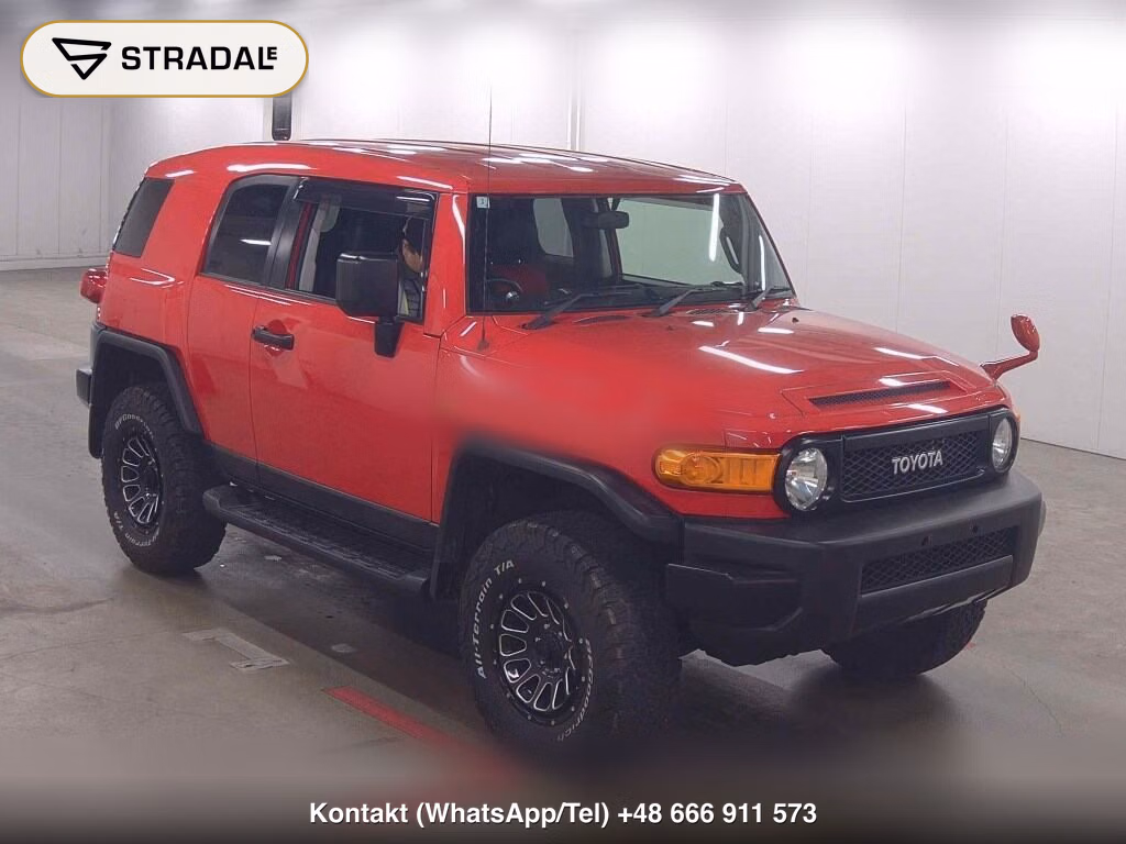 TOYOTA FJ CRUISER 4WD RED COLOR PACKAGE 2012, aukcja z Japonii, zdjęcie 1