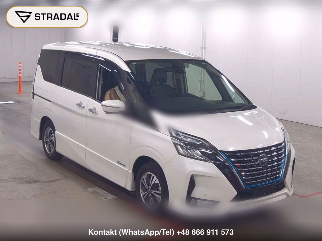 NISSAN SERENA 5D E-POWER HIGHWAY STAR V 2019, aukcja z Japonii, zdjęcie 1