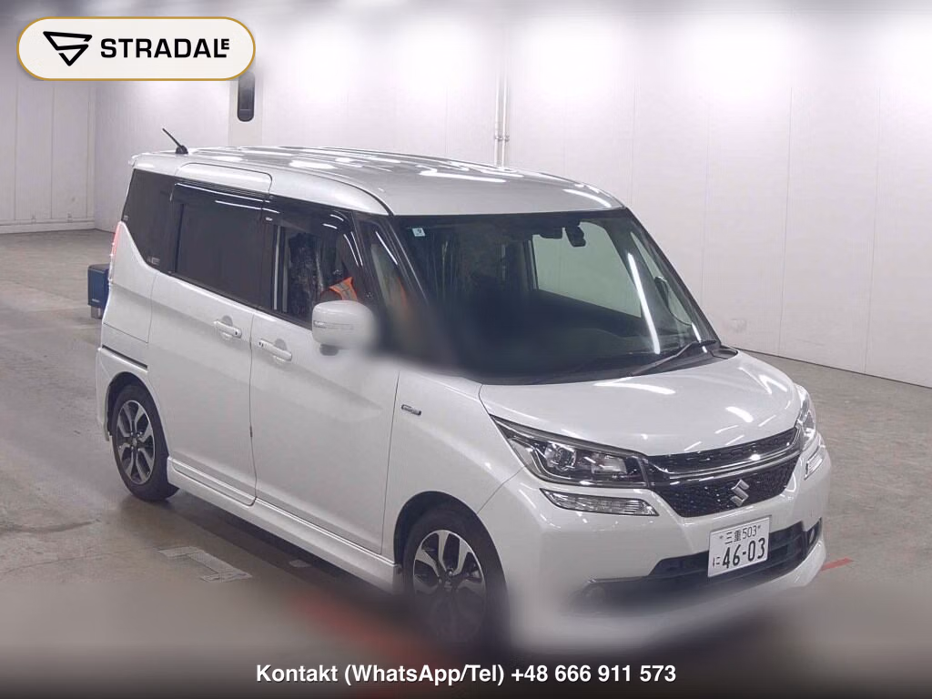 SUZUKI SOLIO BANDIT HYBRID MV 2017, aukcja z Japonii, zdjęcie 1