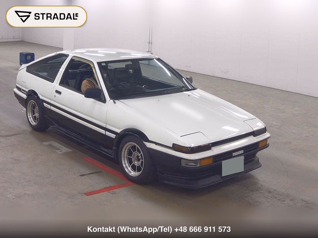 TOYOTA SPRINTER TRUENO 3D GT-V 1987, aukcja z Japonii, zdjęcie 1