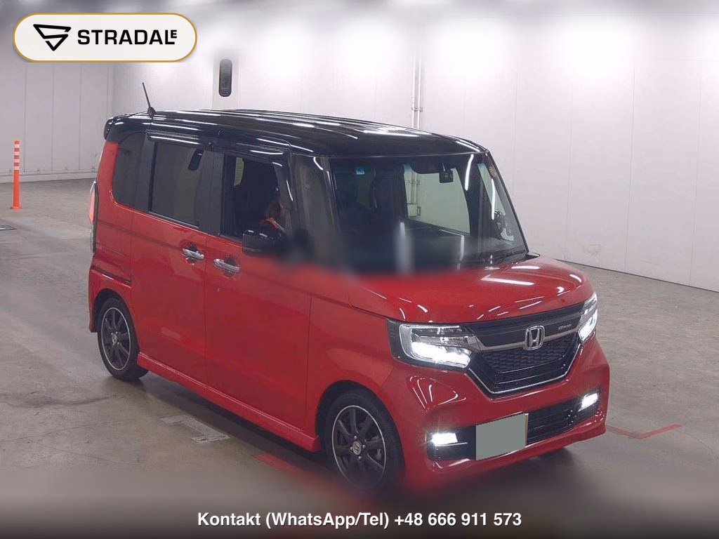 HONDA N-BOX CUSTOM G・L TURBO HONDA SENSING 2020, aukcja z Japonii, zdjęcie 1