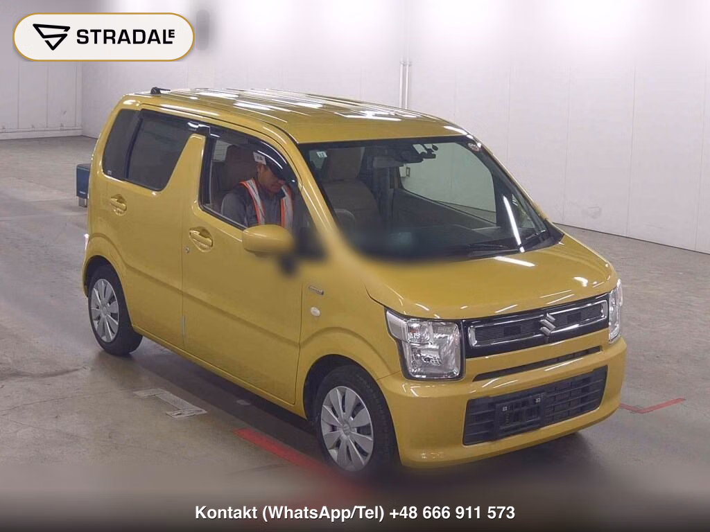 SUZUKI WAGON R 5D HYBRID FX SAFETY PACKAGE 2017, aukcja z Japonii, zdjęcie 1