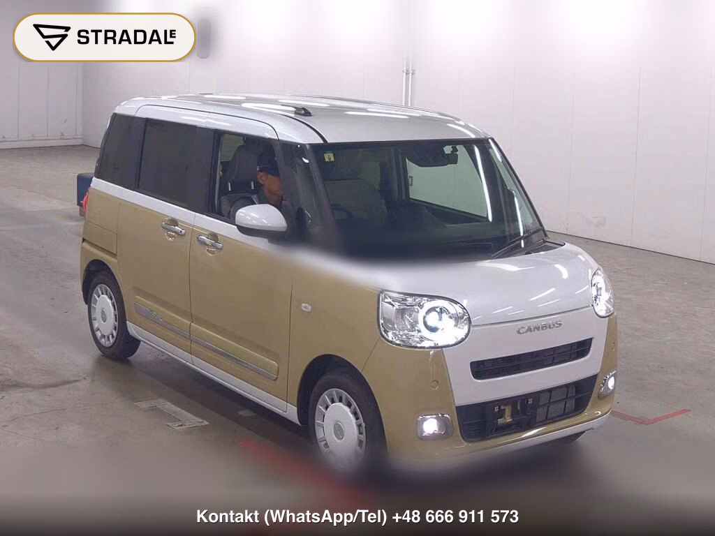 DAIHATSU MOVE CANBUS STRIPES G 2023, aukcja z Japonii, zdjęcie 1
