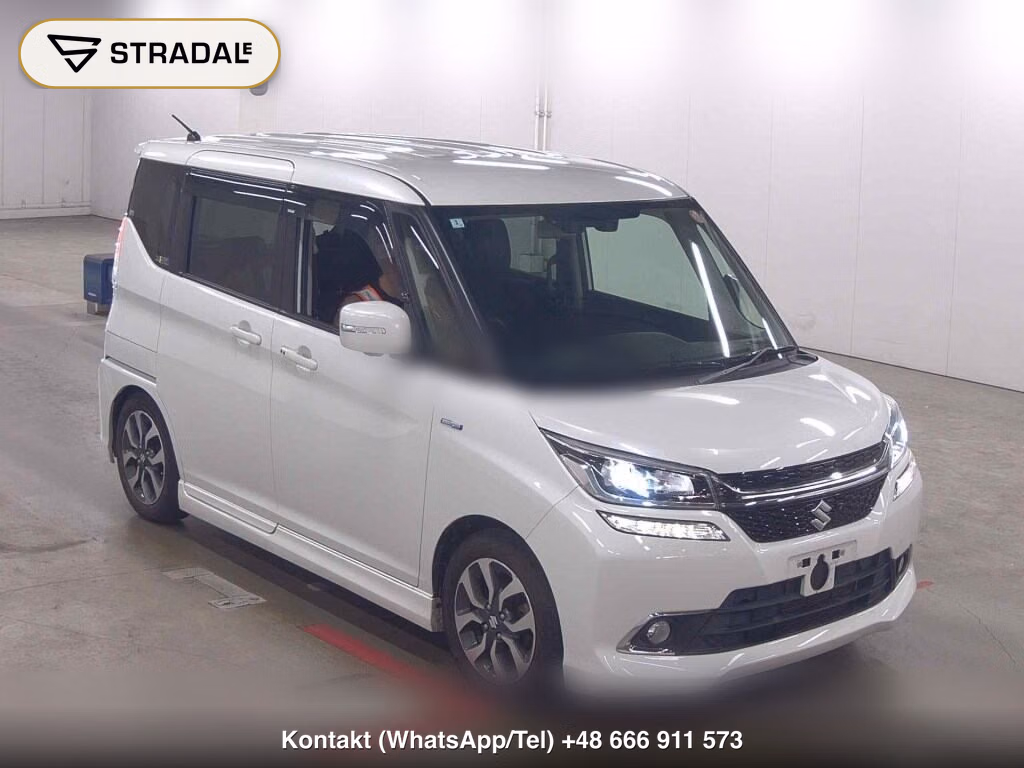 SUZUKI SOLIO BANDIT 4WD HYBRID MV 2016, aukcja z Japonii, zdjęcie 1
