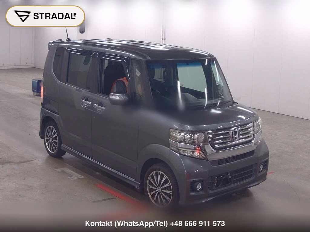 HONDA N-BOX CUSTOM 4WD G TURBO SS PACKAGE 2013, aukcja z Japonii, zdjęcie 1