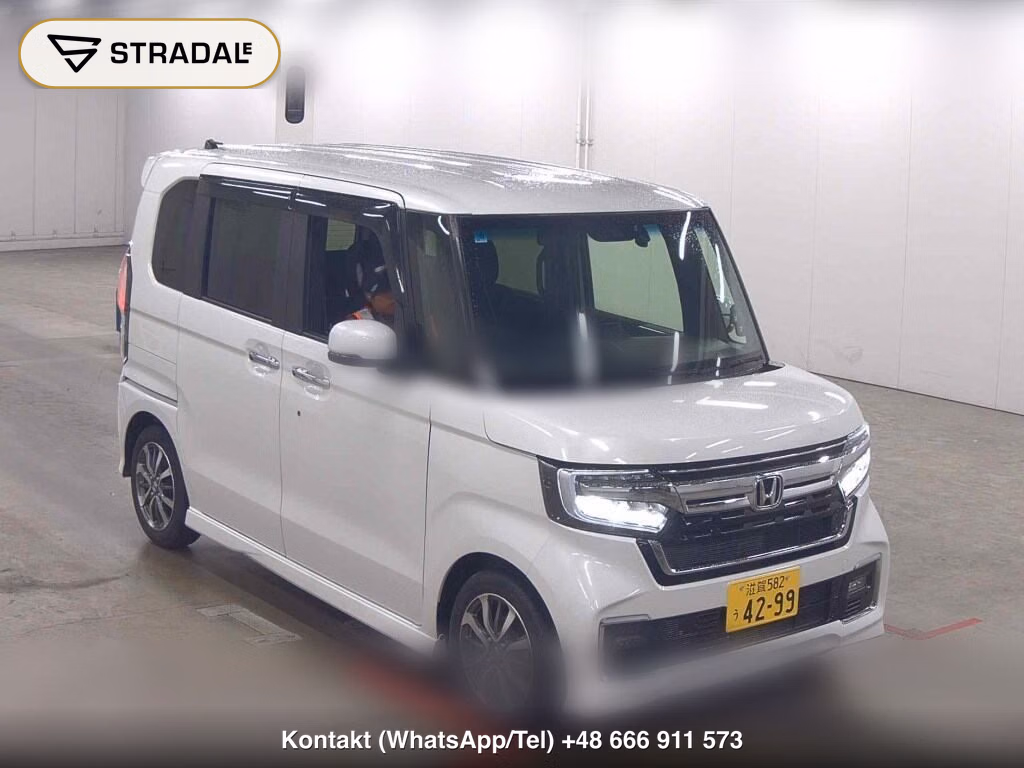 HONDA N-BOX CUSTOM L 2022, aukcja z Japonii, zdjęcie 1