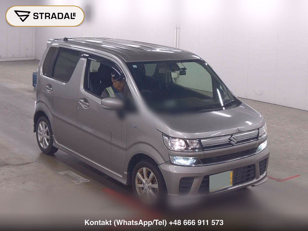 SUZUKI WAGON R 5D HYBRID FZ SAFETY PACKAGE 2017, aukcja z Japonii, zdjęcie 1