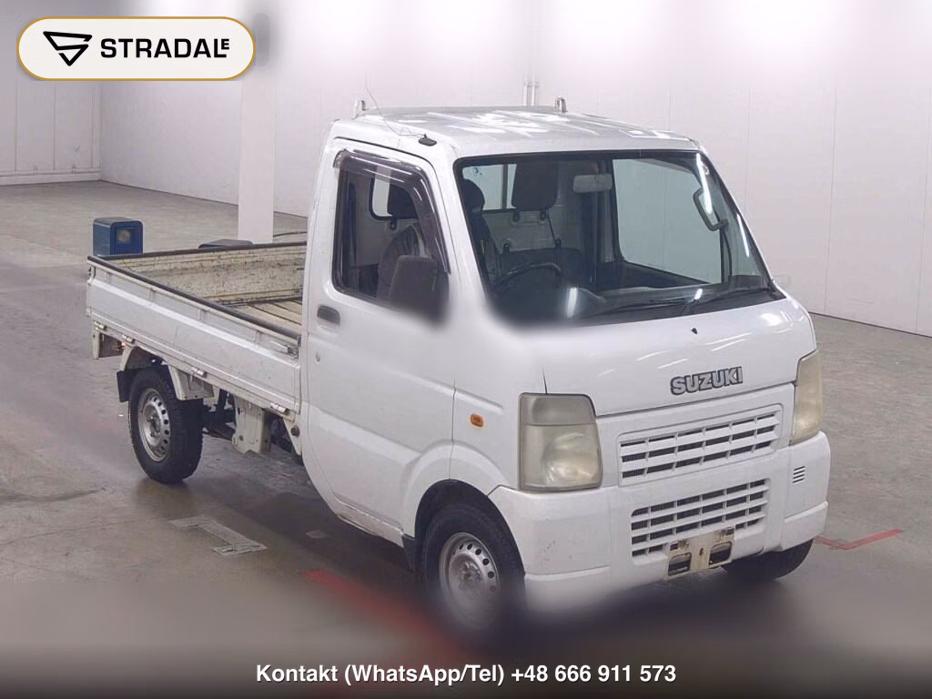 SUZUKI CARRY TRUCK 4WD KC AIR CONDITIONING POWER STEERING 2007, aukcja z Japonii, zdjęcie 1