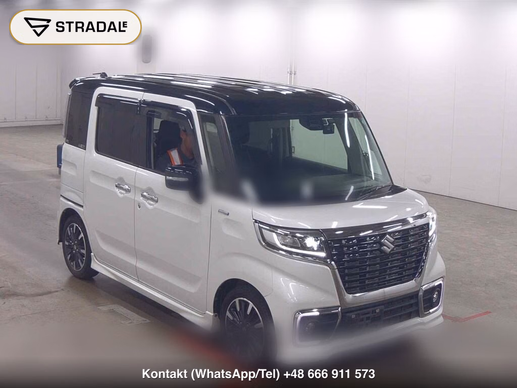 SUZUKI SPACIA CUSTOM HYBRID XS 2019, aukcja z Japonii, zdjęcie 1