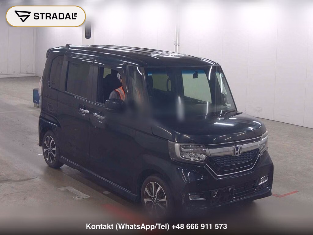 HONDA N-BOX CUSTOM G・EX 2017, aukcja z Japonii, zdjęcie 1