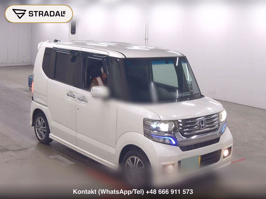 HONDA N-BOX CUSTOM G・L PACKAGE 2013, aukcja z Japonii, zdjęcie 1