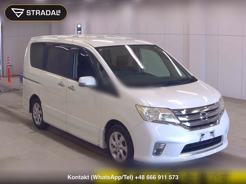 NISSAN SERENA 5D HIGHWAY STAR 2011, aukcja z Japonii, zdjęcie 1