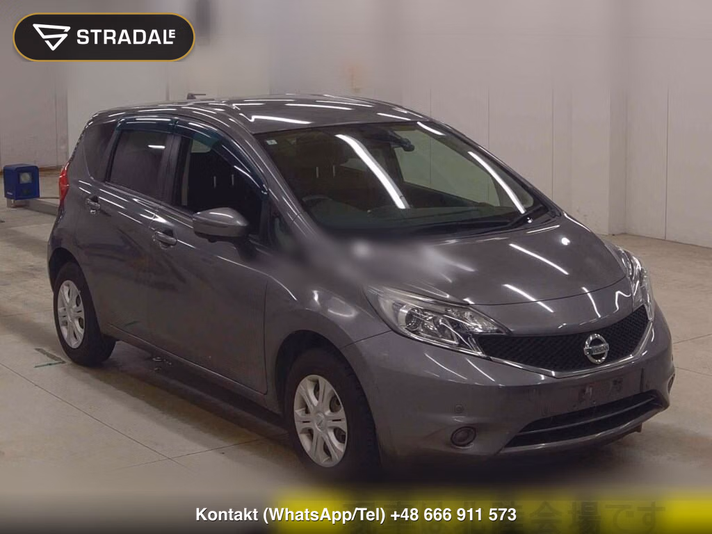 NISSAN NOTE 4WD X FOUR 2016, aukcja z Japonii, zdjęcie 1
