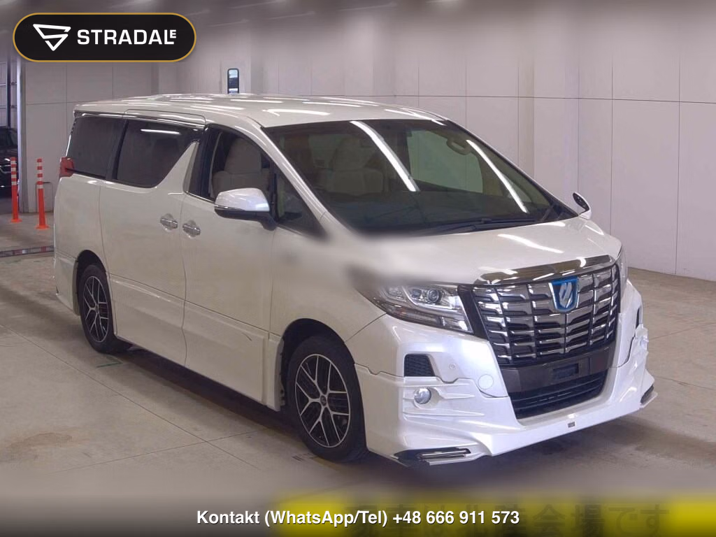 TOYOTA ALPHARD HYBRID 4WD X 2015, aukcja z Japonii, zdjęcie 1