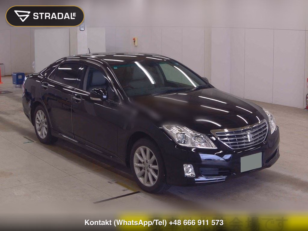 TOYOTA CROWN 4D 4WD ROYAL SALOON I-FOUR NAVI PACKAGE 2009, aukcja z Japonii, zdjęcie 1