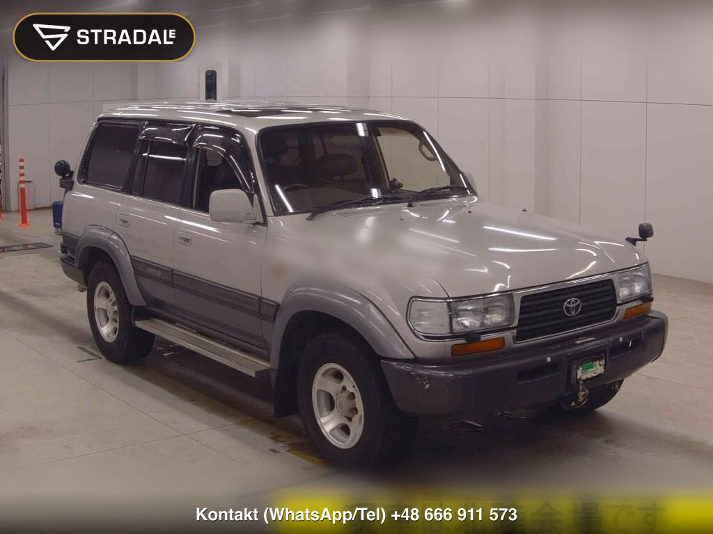 TOYOTA LAND CRUISER 80 4WD VX LIMITED 1995, aukcja z Japonii, zdjęcie 1
