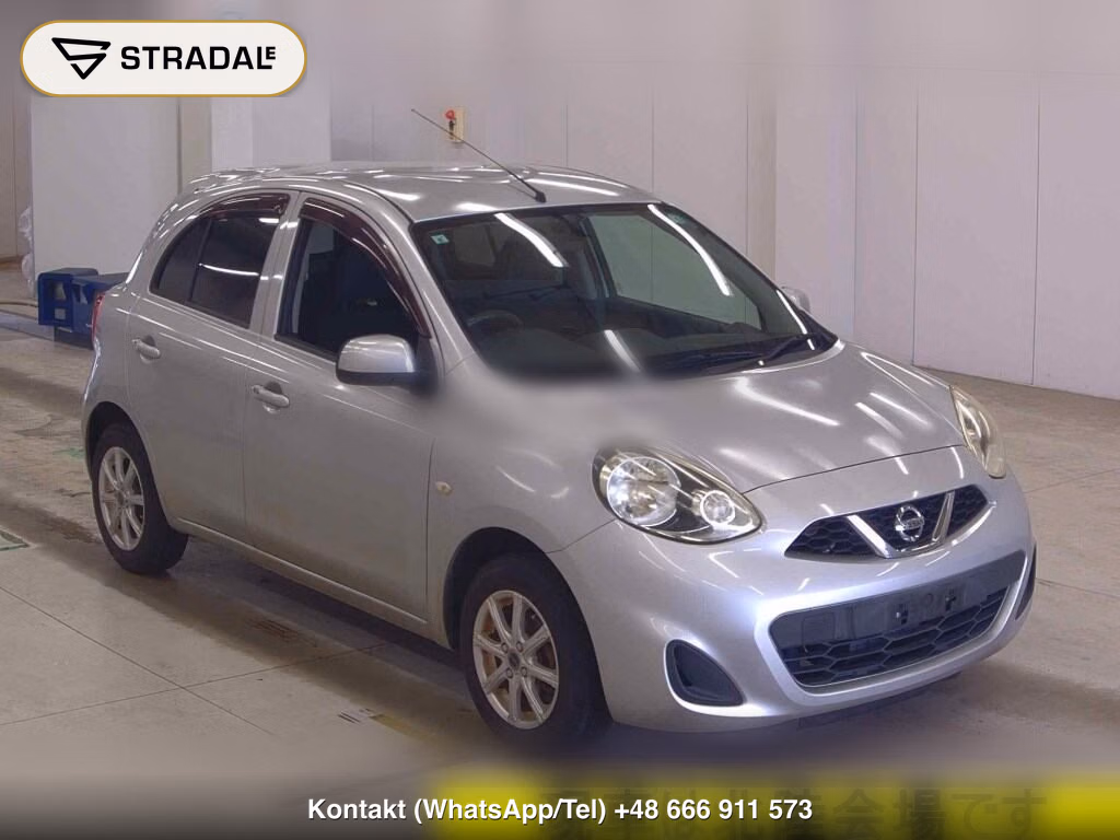 NISSAN MARCH 5D X 2015, aukcja z Japonii, zdjęcie 1