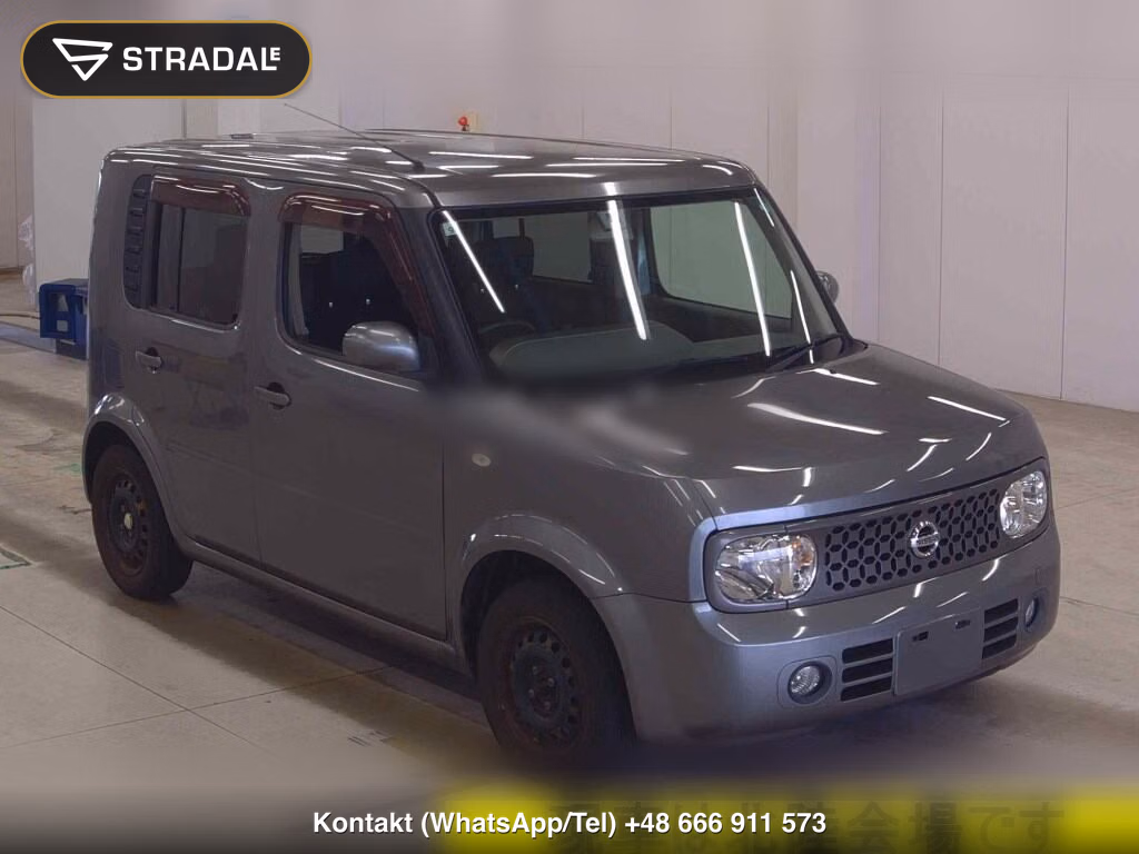 NISSAN CUBE 14S PLUS NAVI HDD 2008, aukcja z Japonii, zdjęcie 1