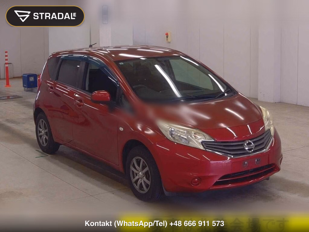 NISSAN NOTE X 2013, aukcja z Japonii, zdjęcie 1
