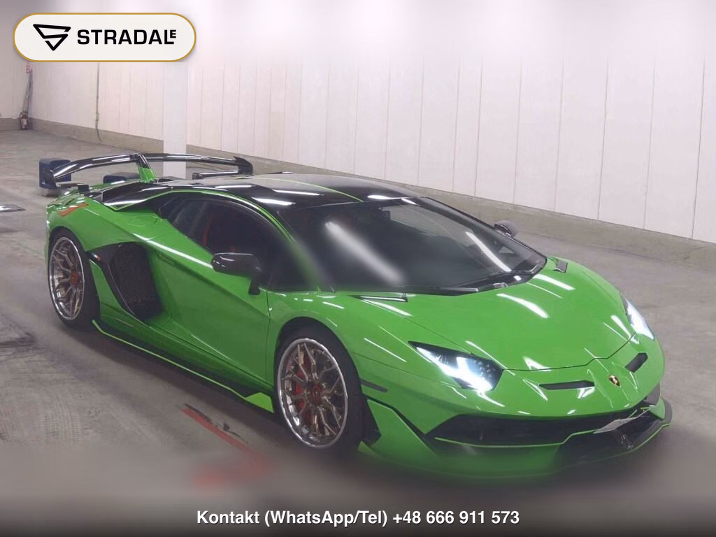 LAMBORGHINI AVENTADOR CP 4WD SVJ 2020, aukcja z Japonii, zdjęcie 1