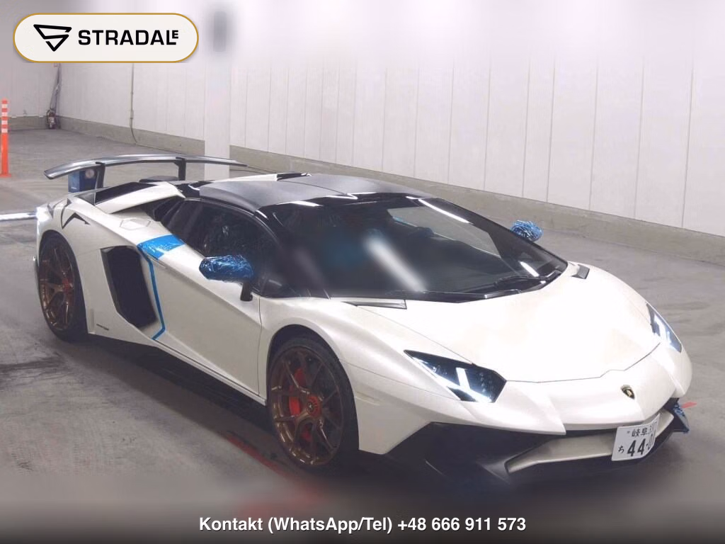 LAMBORGHINI AVENTADOR OP 4WD LP750-4 SV ROADSTER 2021, aukcja z Japonii, zdjęcie 1