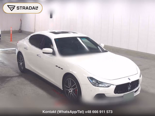 MASERATI GHIBLI 4D 2017, samochód z aukcji Japonii